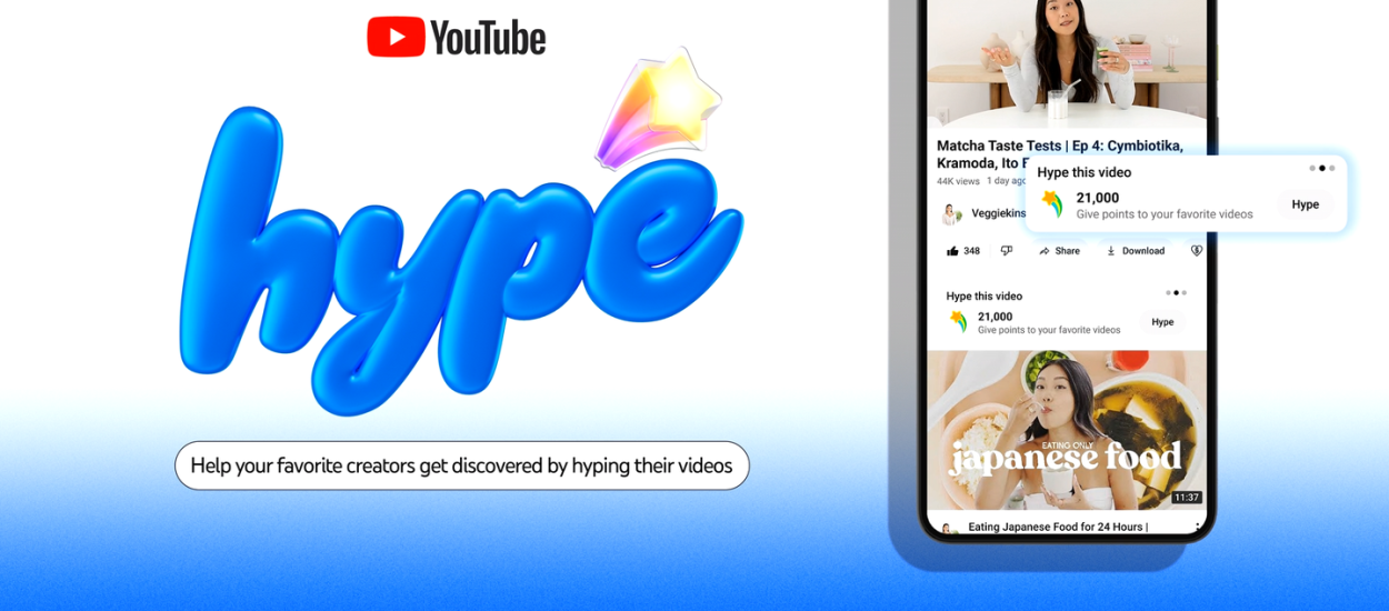 Łapka w górę to już za mało. YouTube właśnie odpalił nową funkcję!