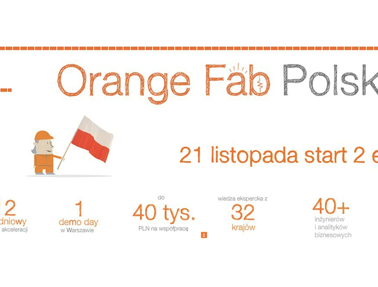 Druga edycja Orange Fab! Zapraszam dobre startupy bo warto!