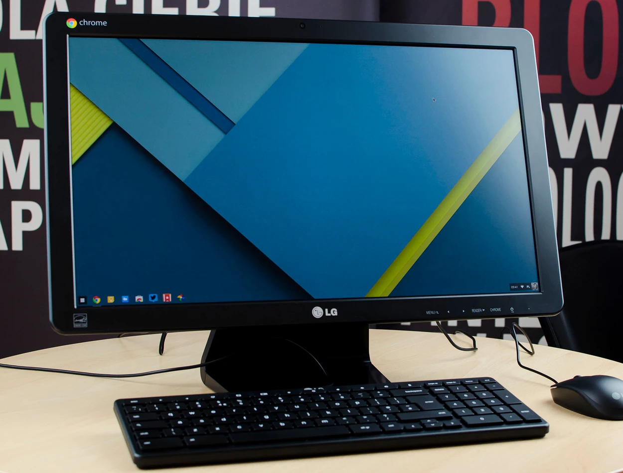 Komputer na pewno nie do domu. Test LG Chromebase - pierwszego All-In-One z Chrome OS