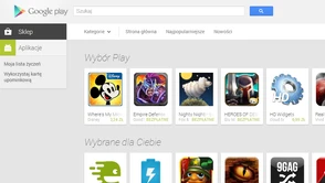 Webowy Google Play po dużym redesignie. Wreszcie nawigacja po sklepie jest przyjemna