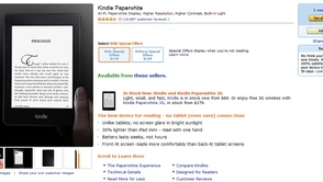 Paperwhite wyprzedany. Nowy Kindle w drodze