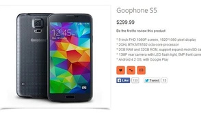 Galaxy S5 za 300 dolarów? Takie rzeczy tylko w Chinach