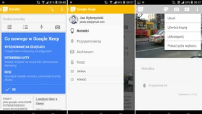 Aktualizacja Google Keep - bo proste notatki są najlepsze