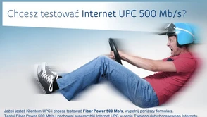 [Krótko] UPC testuje internet o prędkości 500 Mb/s! Można się zgłosić do testów