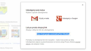 Społecznościowy Gmail? Udostępnianie własnego motywu na początek