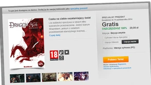 Dragon Age: Origins za darmo od EA. Obok takiej propozycji erpegowcy nie mogą przejść obojętnie