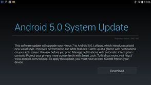 Aktualizacja Nexusów 5, 7 i 10 do Androida 5.0 Lollipop ruszyła oficjalnie!