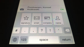 Zapomnijcie o skrótach w iOS. Poznajcie rewelacyjne OftenType - rozdajemy kody!