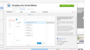 Dropbox wypuszcza rozszerzenie dla Chrome i integruje się z Gmailem
