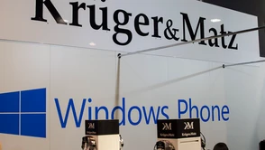 Kruger&Matz również wystawiał się na MWC w Barcelonie, prezentując opaskę FitONE i smartfona FLOW