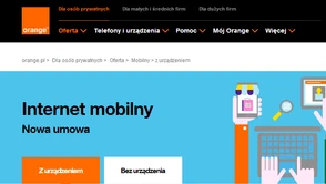 Nowa oferta internetu mobilnego od Orange z „nielimitowanym” transferem LTE