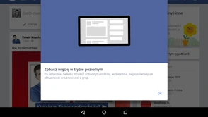 [krótko] Facebook wreszcie dowiedział się o istnieniu tabletów i zmienia swoją aplikację na Androida