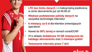 Nowa oferta internetu mobilnego JA+ POWER LTE 2.0 – LTE „bez limitu” już od 49,99 zł