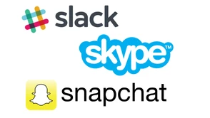 Slack, Snapchat i Skype z nowościami