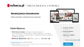 77 tysięcy subskrybentów cyfrowej Wyborczej! Przekonujemy się do płatnych treści?
