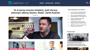 Rusza Next od Gazeta.pl - serwis o biznesie, technologiach i...