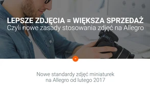 Allegro wprowadza nowe zasady stosowania zdjęć na aukcjach [prasówka]