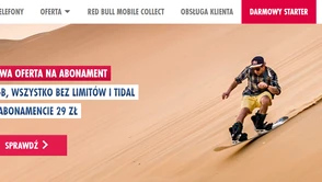 Red Bull Mobile z nowymi abonamentami - Pełen no limit i 8 GB za 29 zł