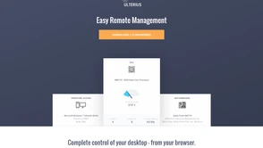 Zdalne zarządzanie komputerem z poziomu przeglądarki - Ulterius