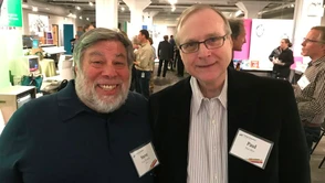 Paul Allen i Steve Wozniak, współzałożyciele Microsoftu i Apple, spotkali się po raz pierwszy... wczoraj