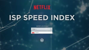 Polska po raz pierwszy w rankingu prędkości internetu Netflixa