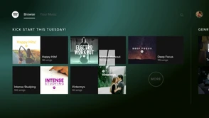 Tak wygląda Spotify na Xbox One