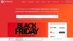 Polujesz na promocje w "Black Friday"? Koniecznie zajrzyj do AleRabat.com