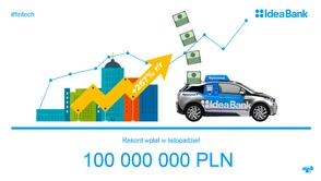 Mobilne wpłatomaty Idea Banku przyjęły już prawie 1 mld PLN