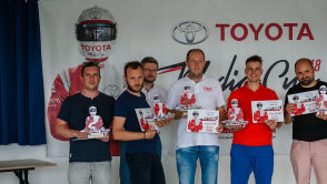 Maciej Pawelec (Antyweb) zajął 2. miejsce w Toyota Media Cup 2018 na torze Slovakia Ring
