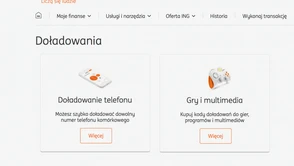 Pierwsze w Polsce doładowania gier i Spotify czy Netfliksa z poziomu bankowości elektronicznej