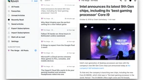 Raven - nowy, desktopowy czytnik RSS z wymuszaniem pobierania całych artykułów