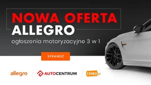 Allegro udostępnia nową usługę - ogłoszenia motoryzacyjne 3 w 1