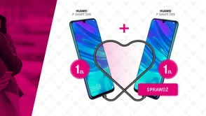 Walentynkowa promocja w T-Mobile - Dwa Huawei P Smart 2019 kupicie w cenie jednego