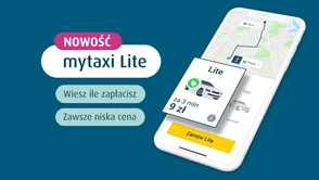 Rewolucja w przejazdach taksówkami - mytaxi Lite z gwarantowaną ceną za przejazd!