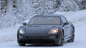 Porsche Taycan na zimowych testach w Norwegii, jest sporo nowych zdjęć