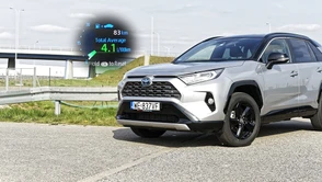 Toyota RAV4 Hybrid lepsza od diesla? Zużycie paliwa w mieście i w trasie (w tym autostrada)