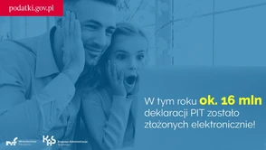 16 mln PIT-ów złożonych przez internet, w tym 7 mln w usłudze e-PIT - działające e-Państwo coraz bliżej