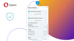 W Operze 65 to Ty będziesz śledzić trackery. Aktualizacja dla dbających o prywatność