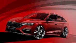 Skoda zapowiada Octavie RS iV, szkice wyglądają bardzo dobrze, premiera za miesiąc