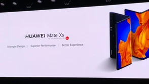 Huawei prezentuje składanego Mate Xs, tablety MatePad Pro i Matebooka X Pro