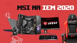 MSI na IEM 2020. Promocje na sprzęt komputerowy i akcesoria gamingowe.