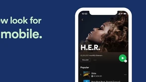 Mobilna aplikacja Spotify na iOS wygląda teraz dużo ładniej