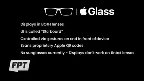 Apple Glass - duży wyciek informacji o okularach AR z Cupertino