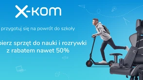 Nowy sprzęt na nowy rok szkolny? W x-komie kupisz do nawet 50% taniej