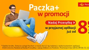 Szok! Poczta Polska obniża ceny. Do końca roku taniej wyślecie paczki z Paczka+