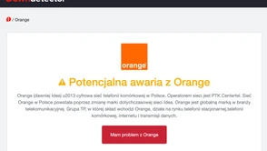 Nie działa Ci Światłowód Orange? Spokojnie, nie tylko Tobie - to masowa awaria