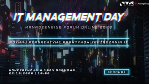 IT Management Day już 22 października. Online i za darmo! Poznaj perspektywę praktyków zarządzania IT