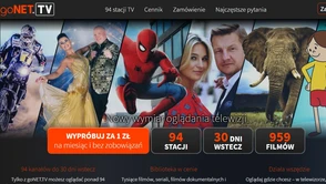 Nowa usługa telewizji przez Internet. Blisko 100 kanałów online na goNET.tv