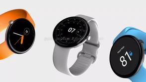 Google Pixel Watch na pierwszych renderach