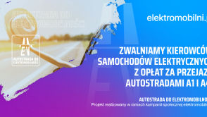 Darmowe autostrady dla aut elektrycznych, taniej pojedziesz nad morze